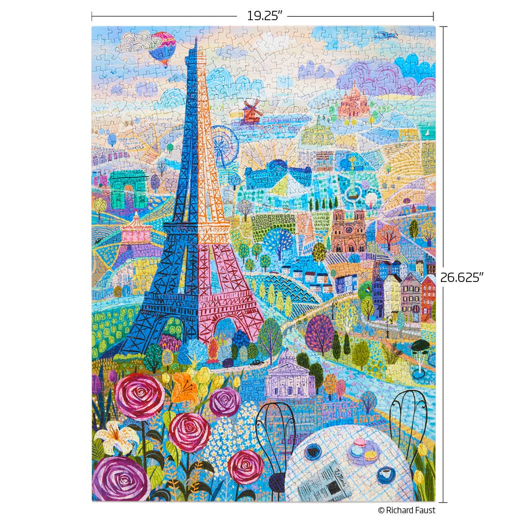 Paris | 1000 Piece Jigsaw Puzzle