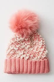 Harmony Faux Fur Beanie: Beige