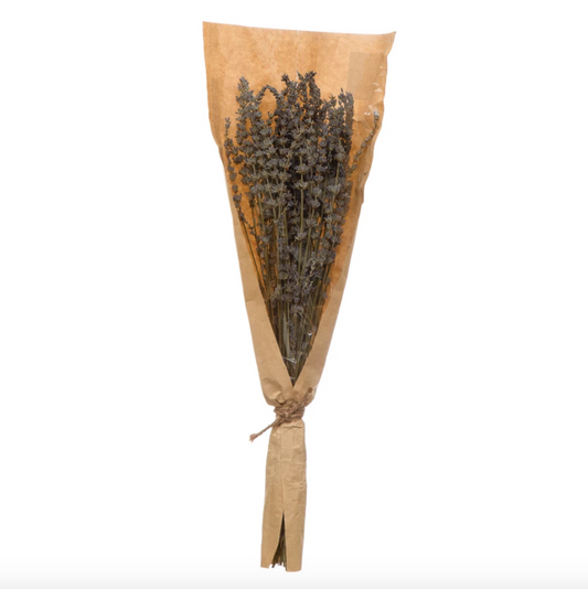 19" Dried Natural Lavender Bunch