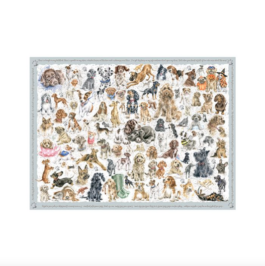 1000 Piece A Dogs Life Jigsaw Puzzle