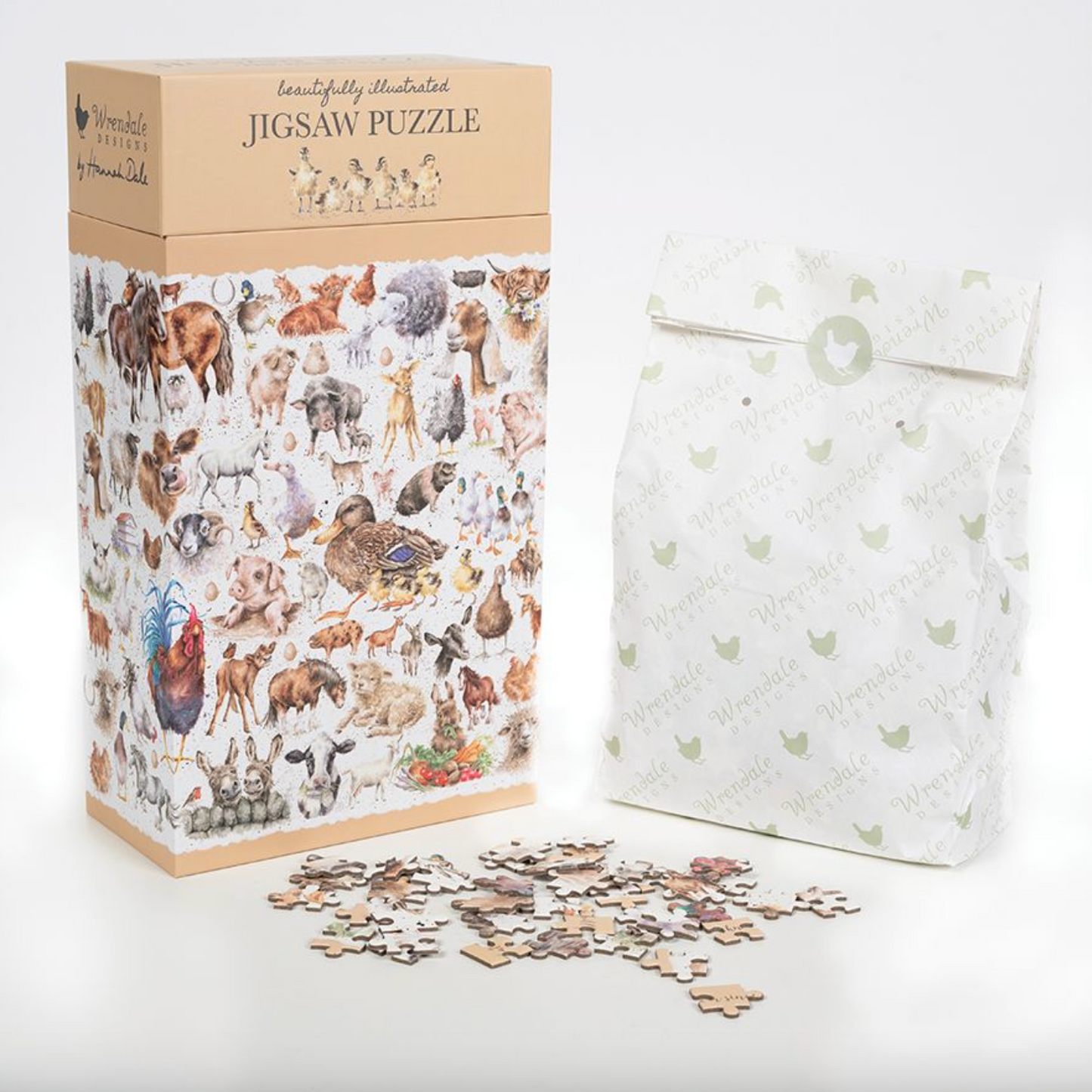 1000 Piece Farmyard Animals Jigsaw Puzzle