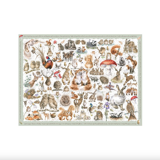 1000 Piece Country Animals Jigsaw Puzzle