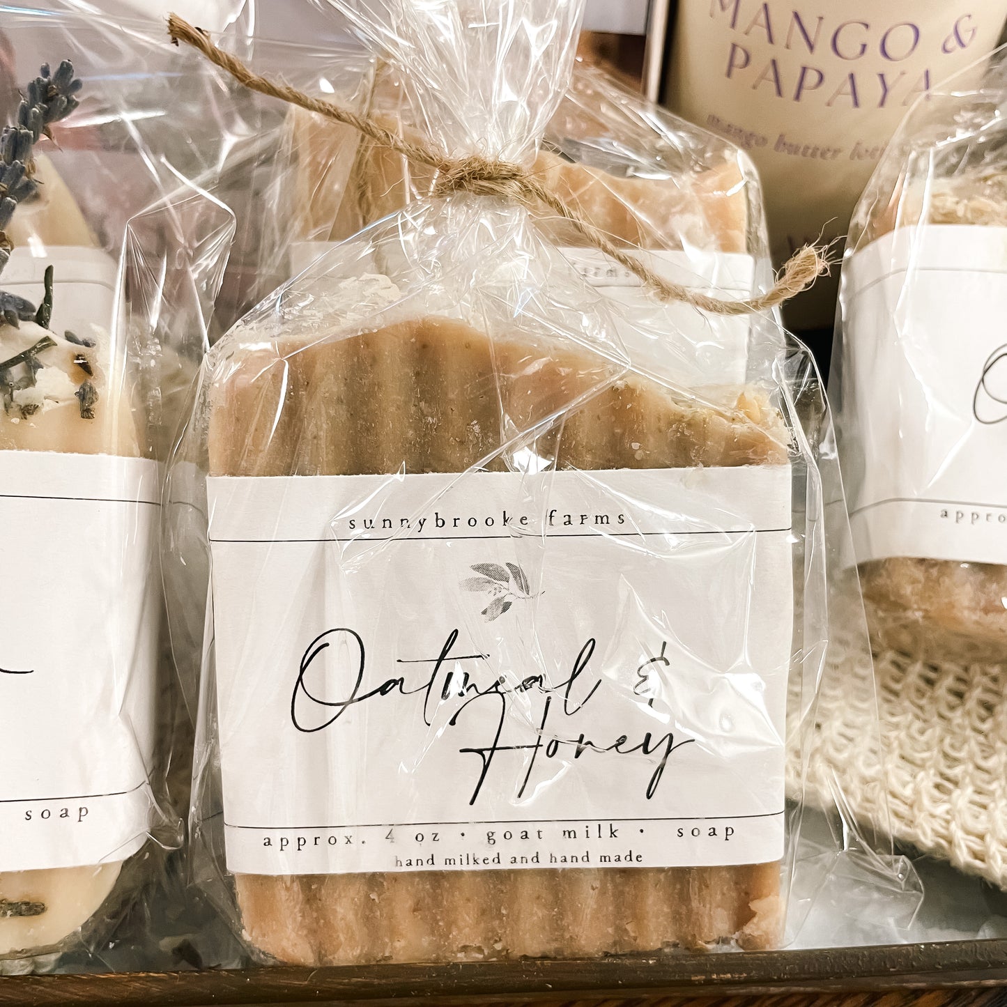 Oatmeal & Honey Goat Milk Soap