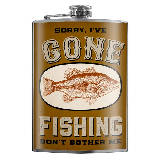 Gone Fishing Flask