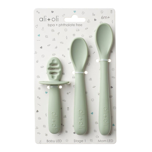 Pine -(3-pc) Multi Stage Spoon Set for Baby
