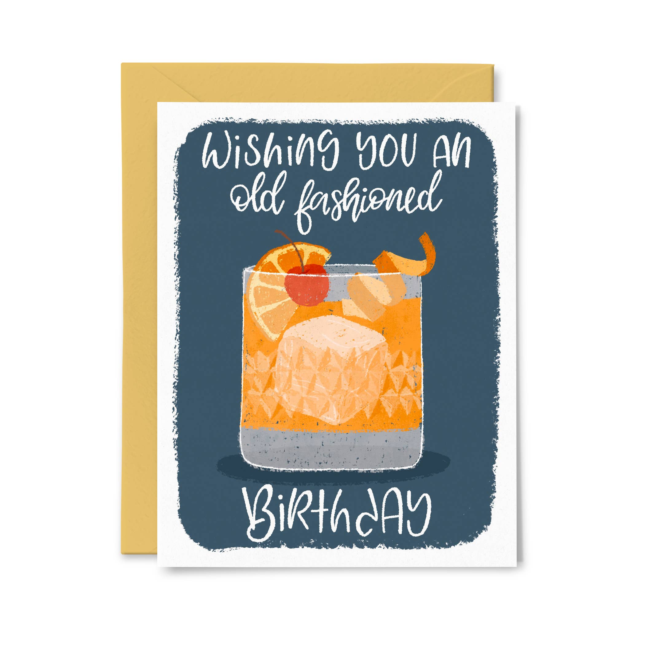 Old Fashioned Birthday - Funny Birthday Card – Rose & Lavender