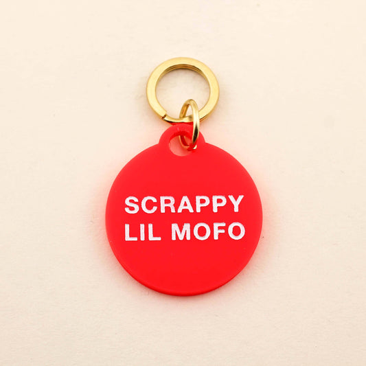 Scrappy Lil Mofo Pet Tag