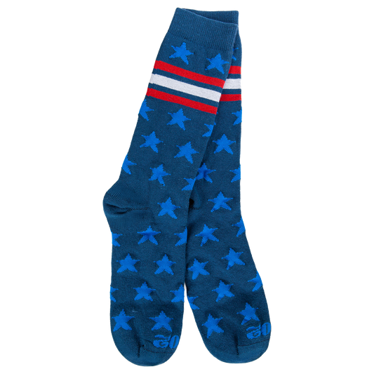 Men's Americana Series Crew Socks - Stars