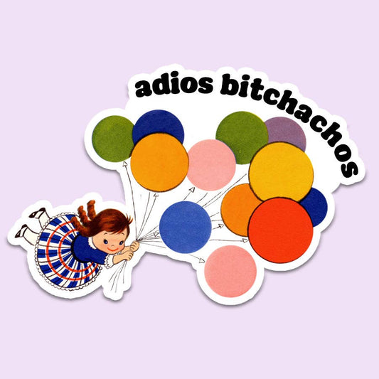 Adios Funny Sticker