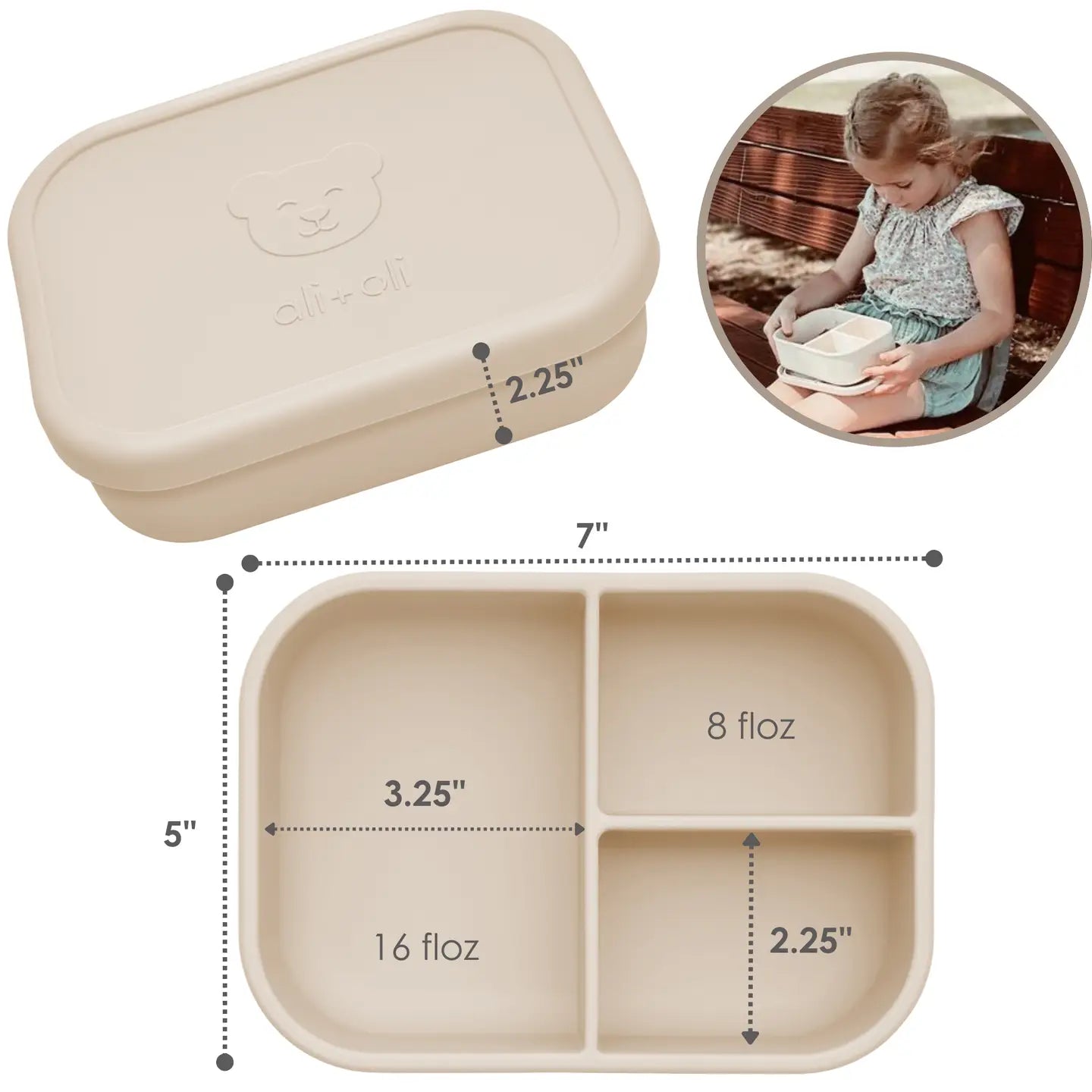 Leakproof Silicone Bento Box - Coco