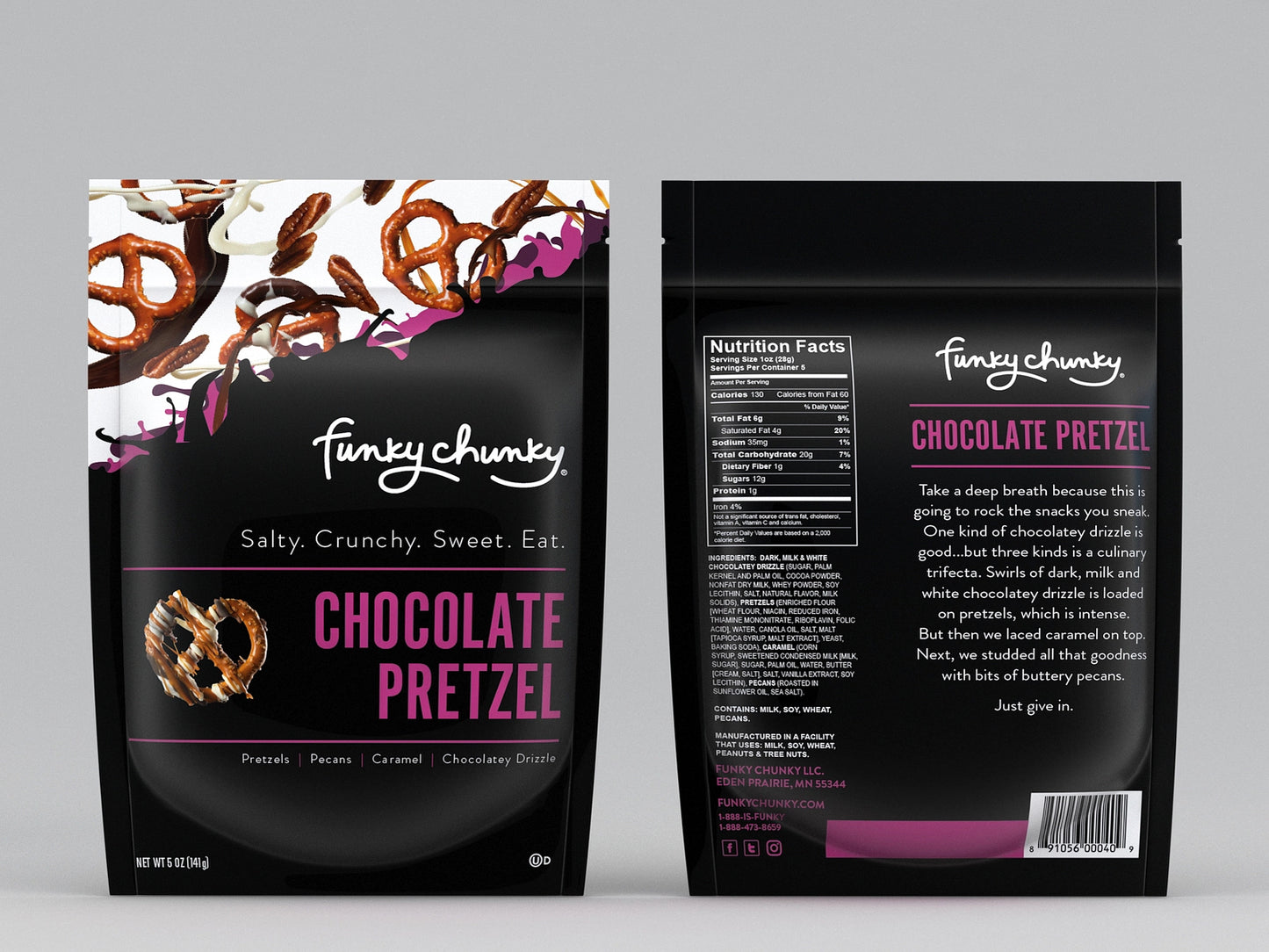 Chocolate Pretzel - Funky Chunky