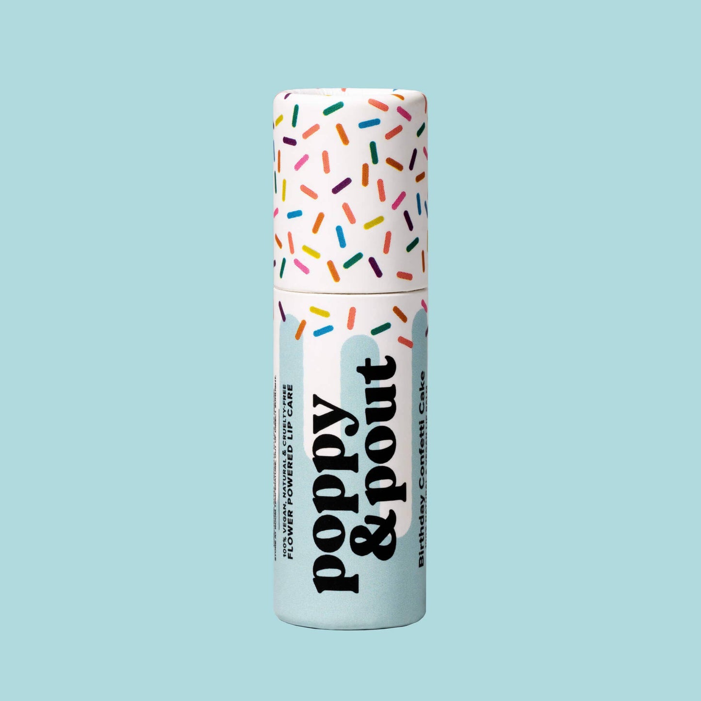 Lip Balm, Birthday Confetti Cake, Blue