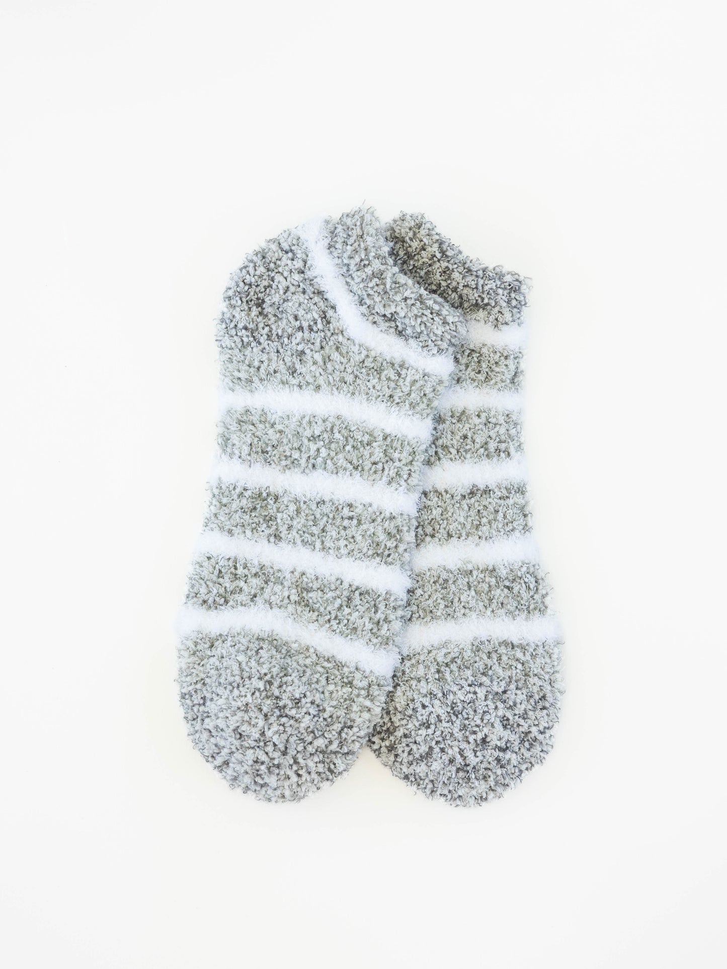 Cozy Low Socks - Heather Grey