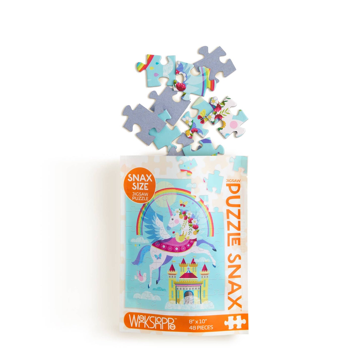 Rainbow Unicorn | 48 Piece Kids Puzzle Snax