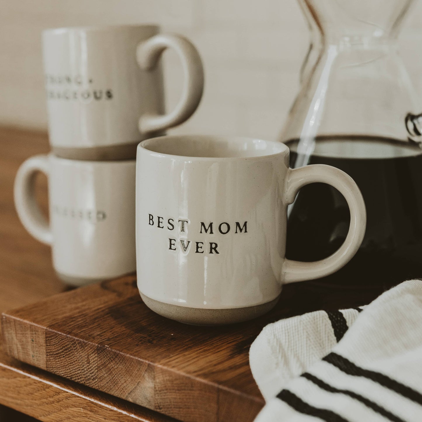 Best Mom Ever Stoneware Coffee Mug