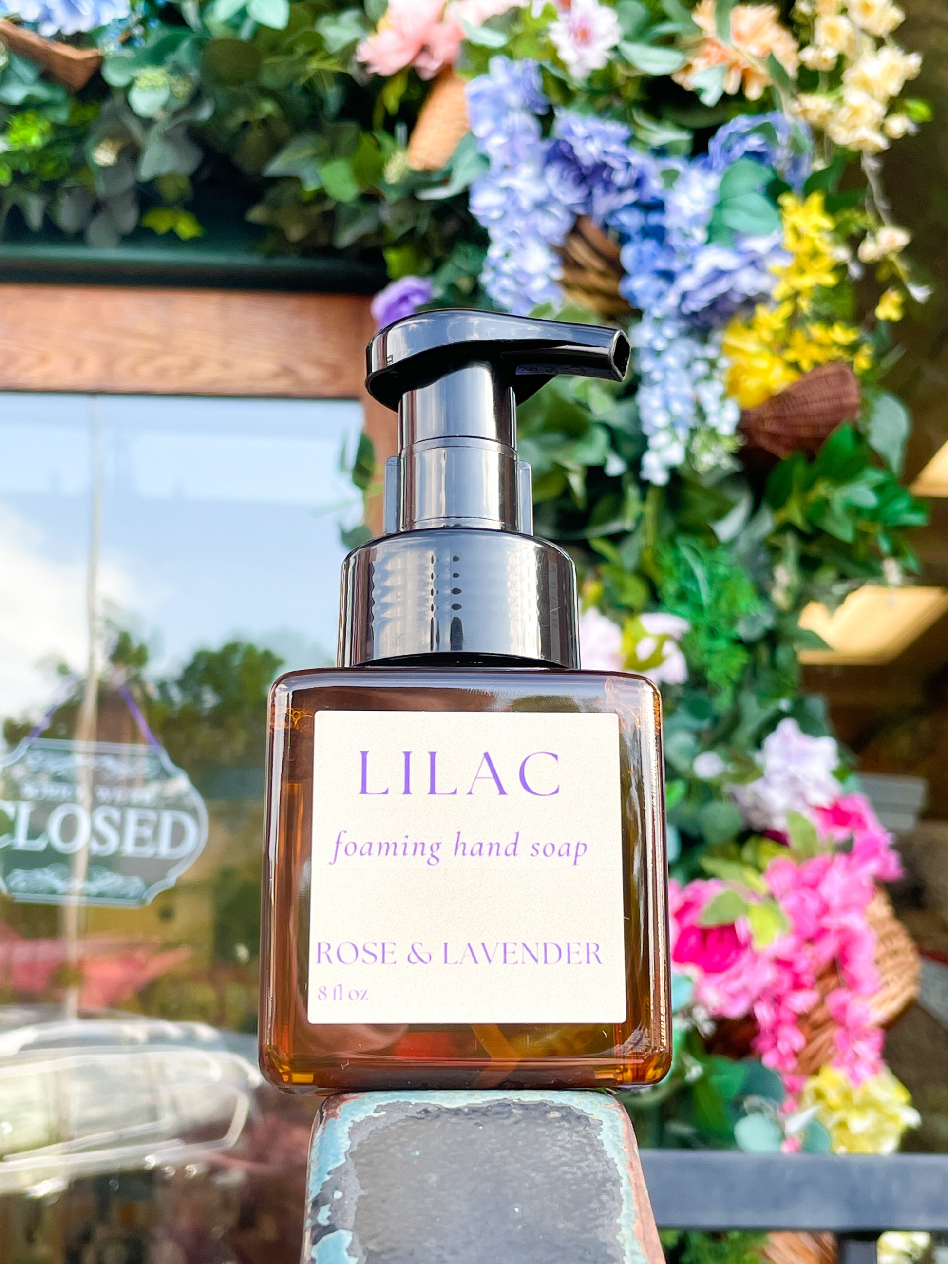 lavender plant foaming Lilac Foaming Hand Soap – Rose & Lavender