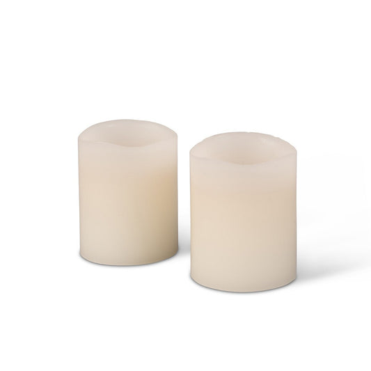 Flickering Wax Glow WickTM Votive Candle, 2"x2.5"