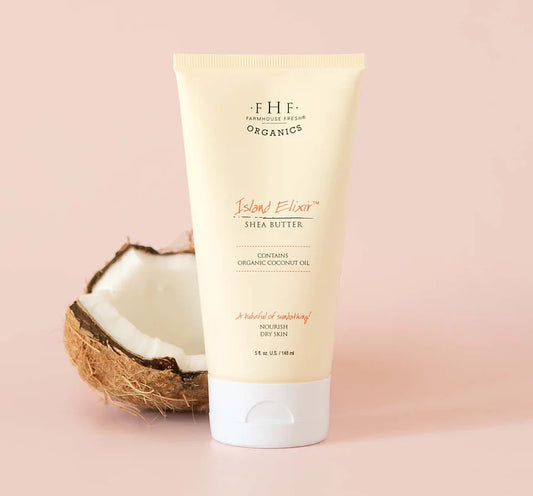 Island Elixir® Organic Shea Butter Body Cream