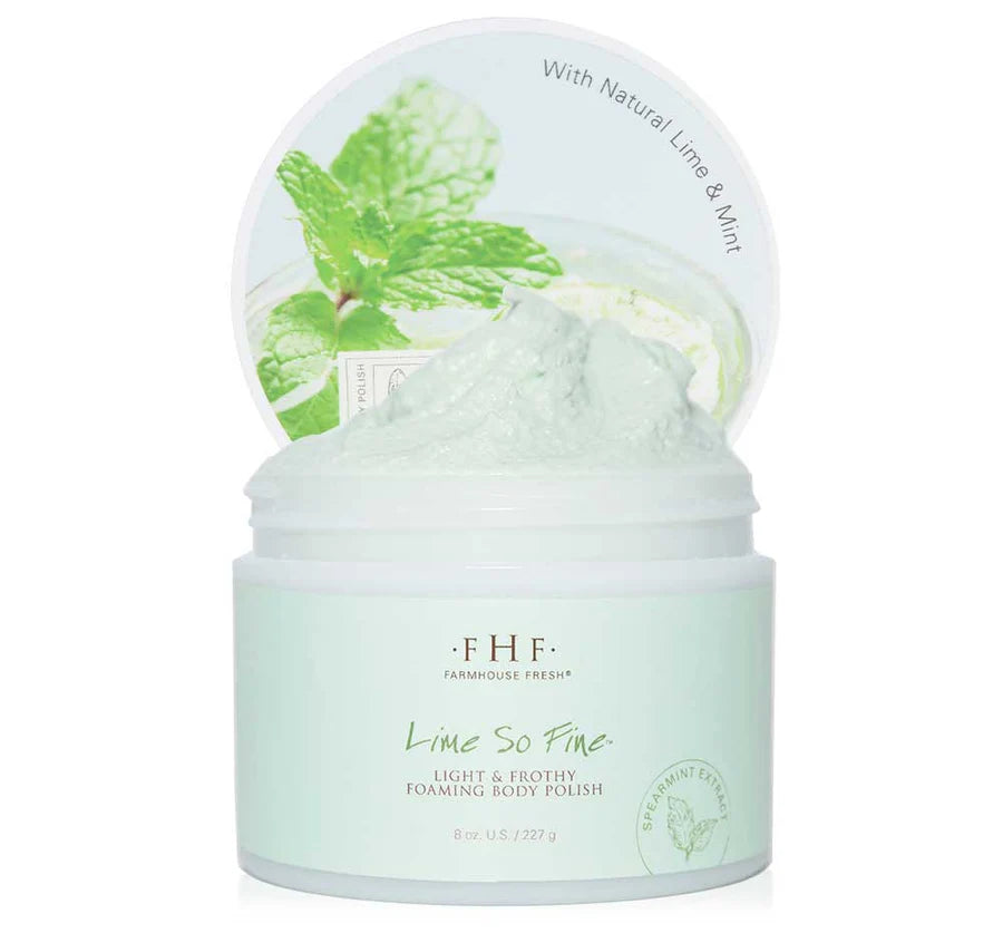 Lime So Fine® Foaming Body Polish