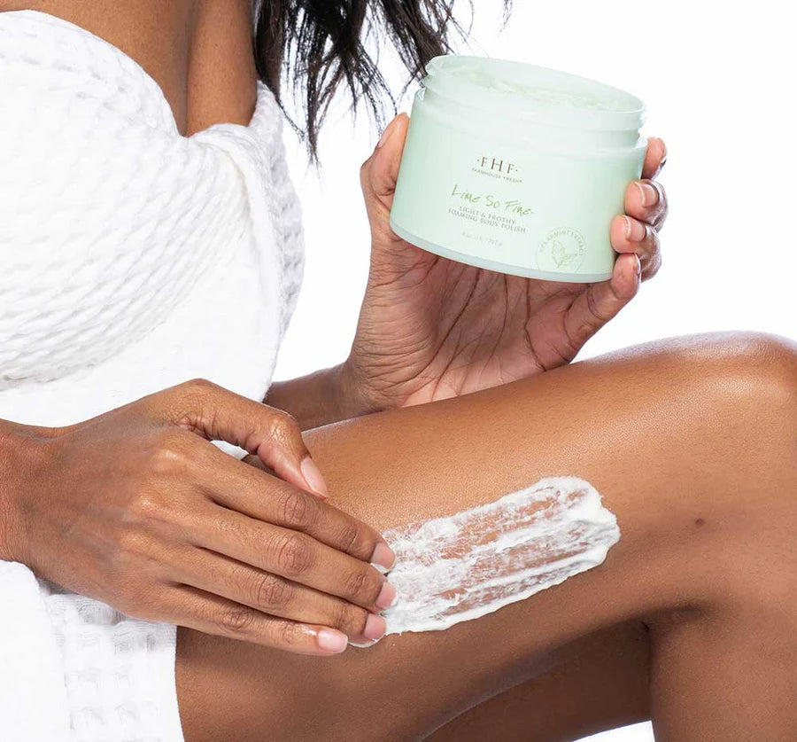 Lime So Fine® Foaming Body Polish