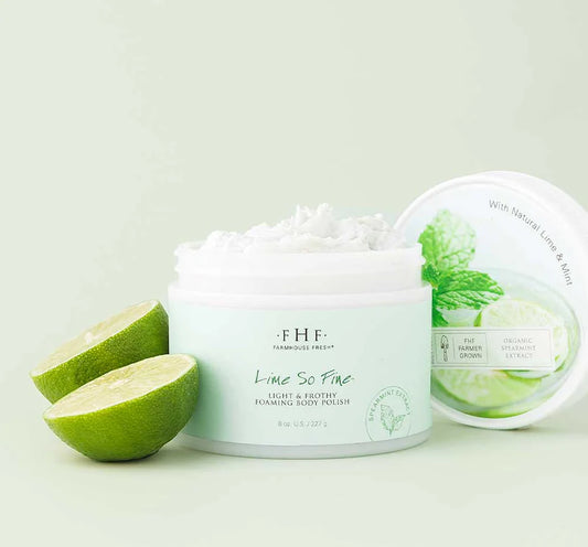 Lime So Fine® Foaming Body Polish