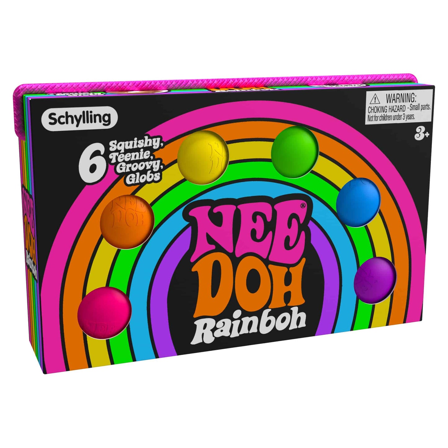 Rainbow Teenie 6-Pack Needoh