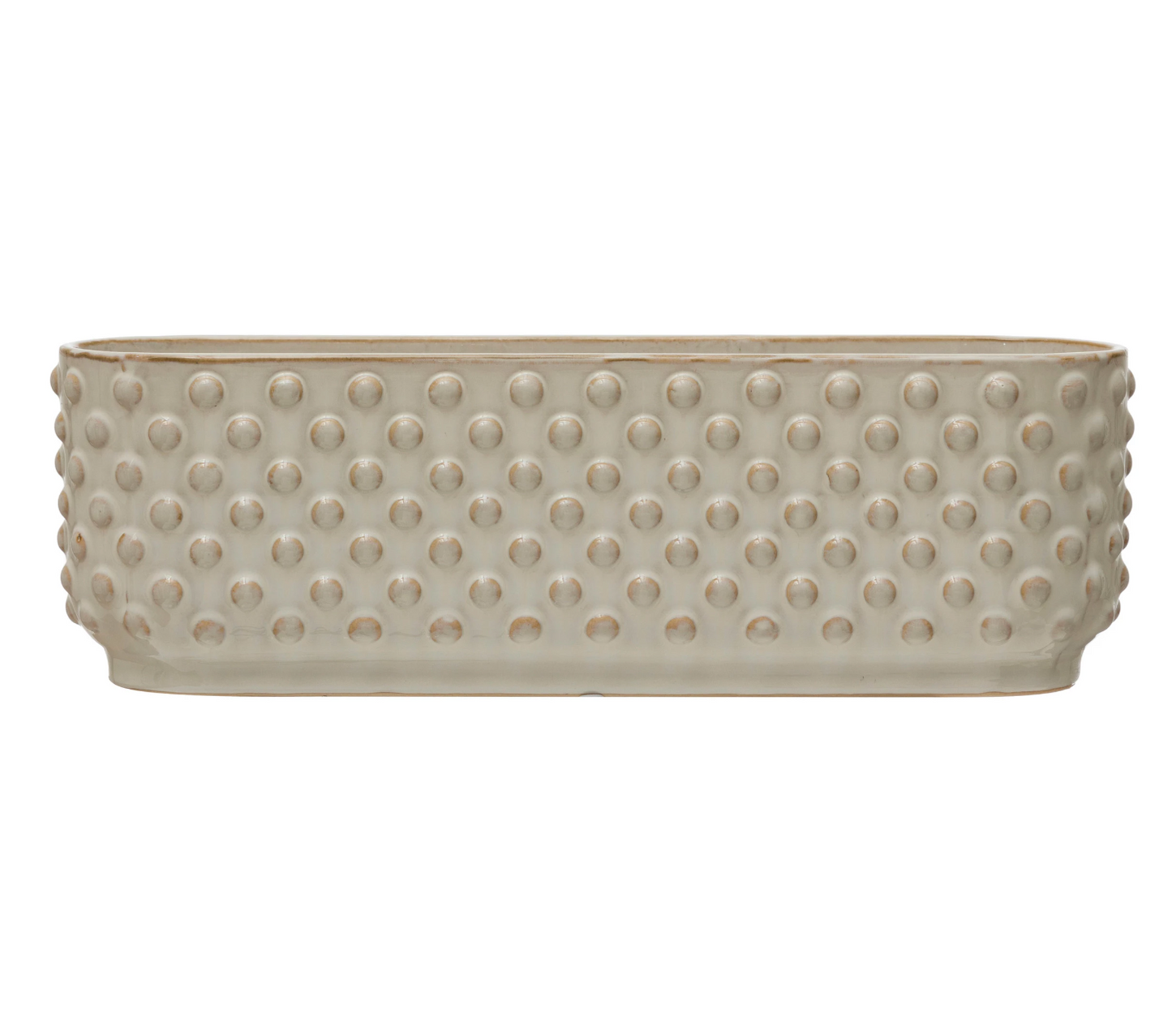 Hobnail Window Planter with 3 Sections