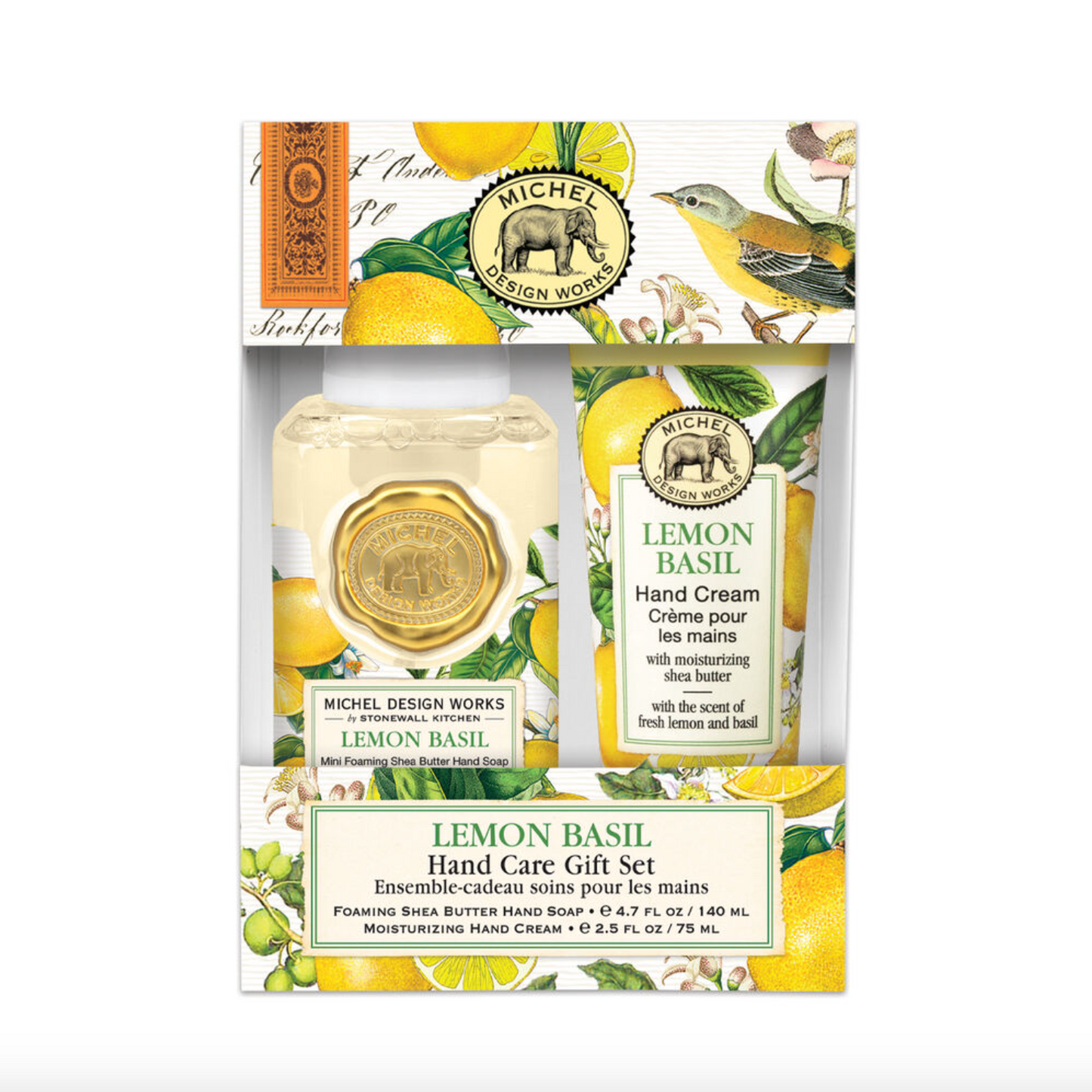 Lemon Basil Handcare Gift