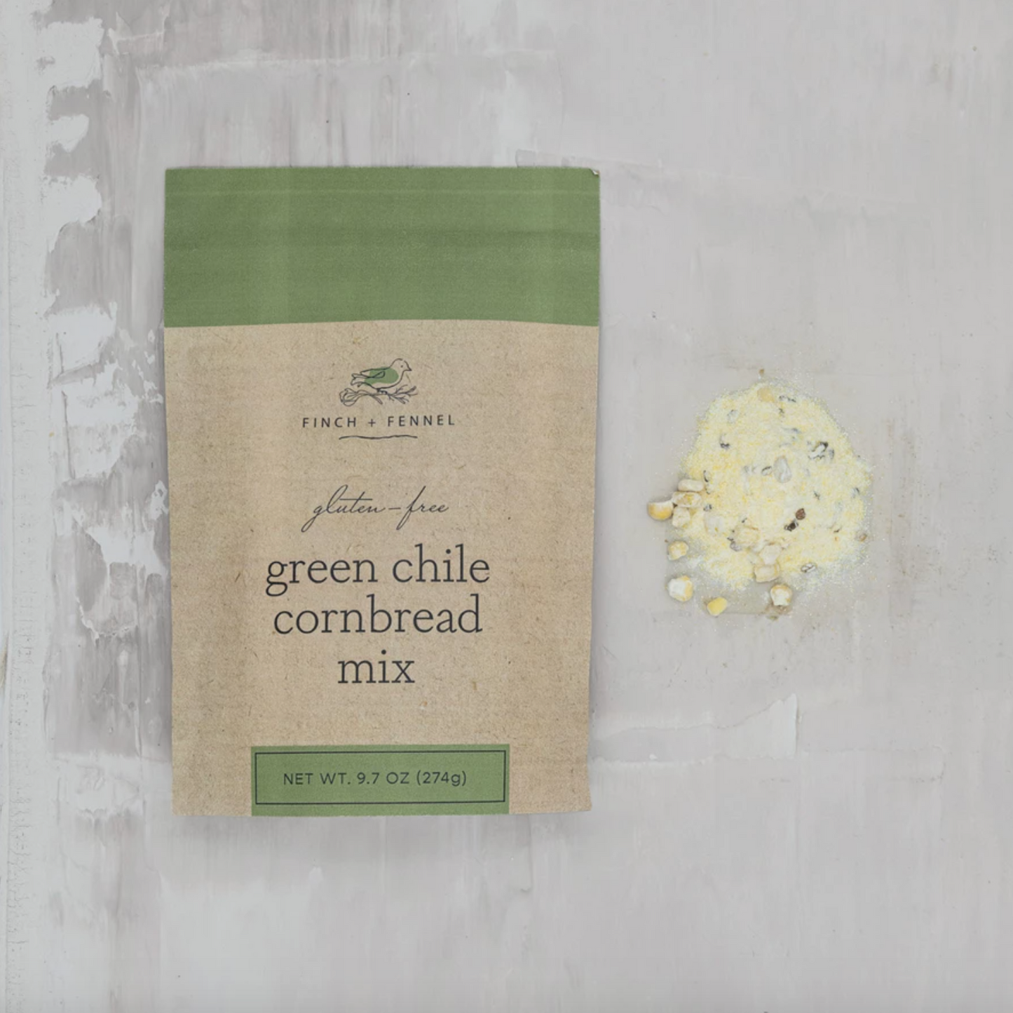 Gluten-Free Green Chile Cornbread Mix