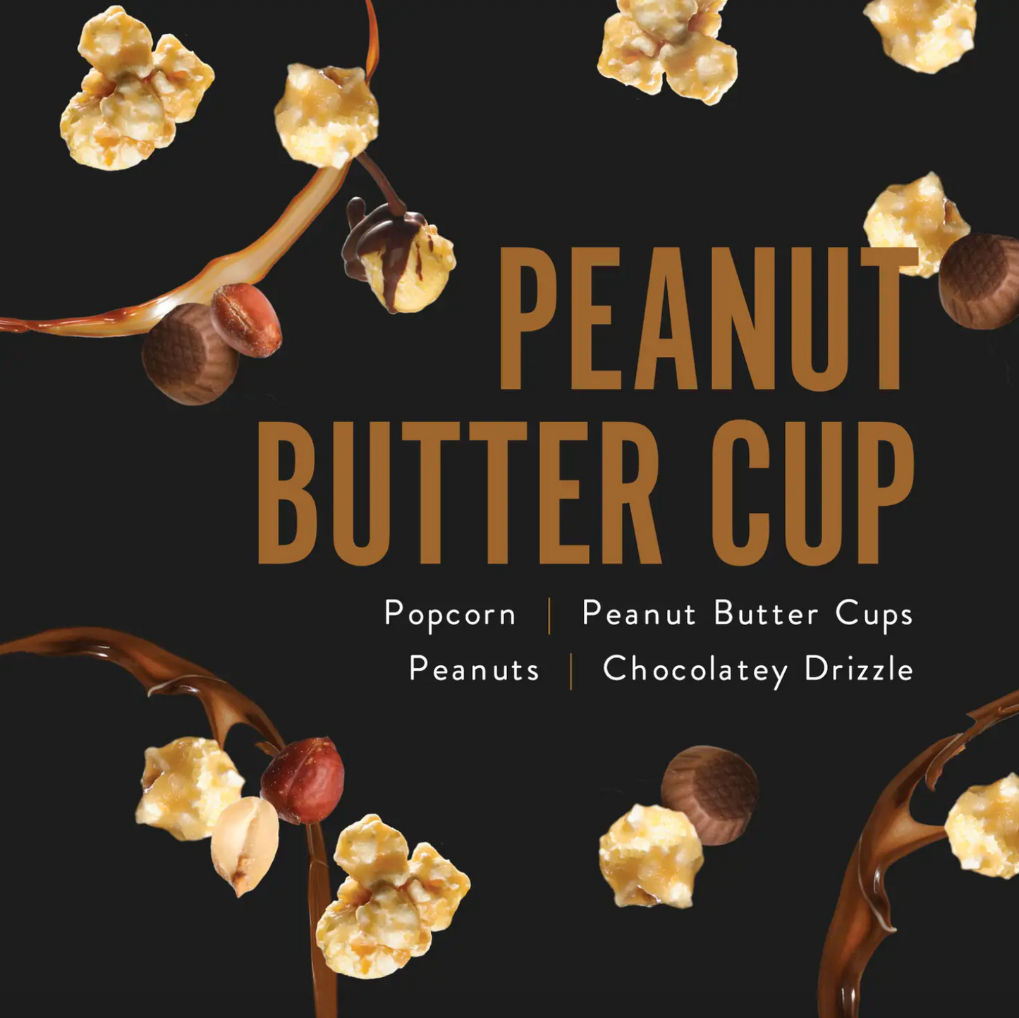 Peanut Butter Cup Popcorn