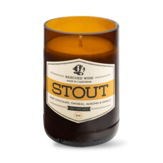 STOUT Rescued Wine Soy Candle