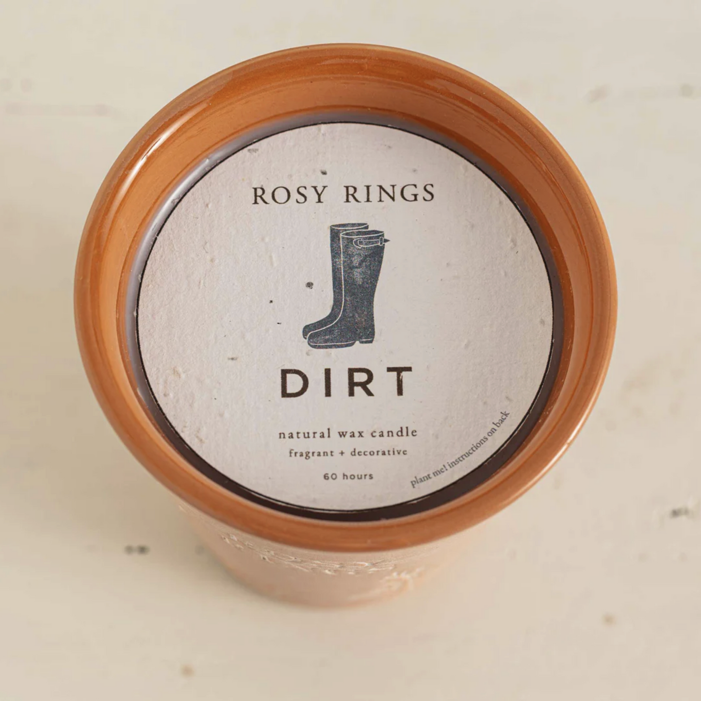 Dirt Garden Candle