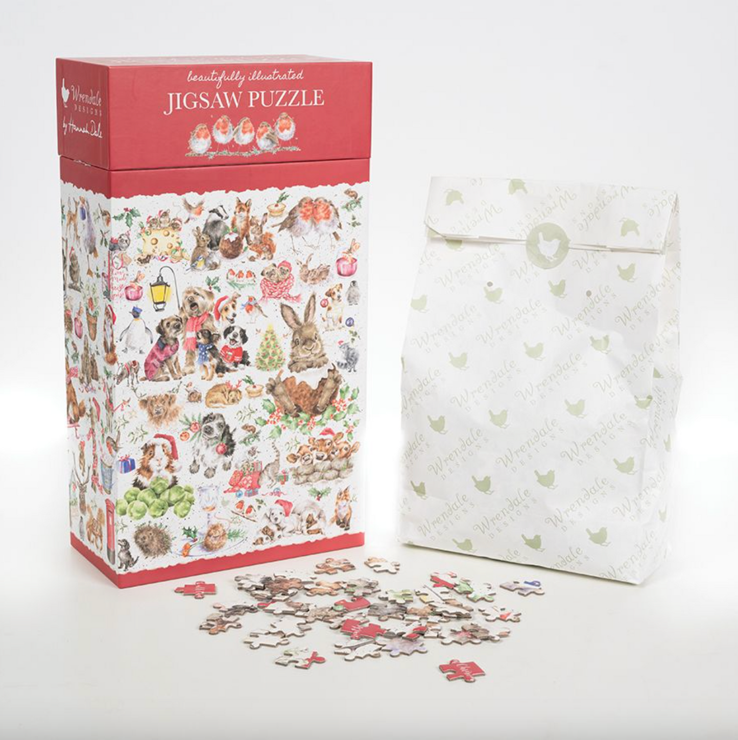 1000 Piece Christmas Animals Jigsaw Puzzle