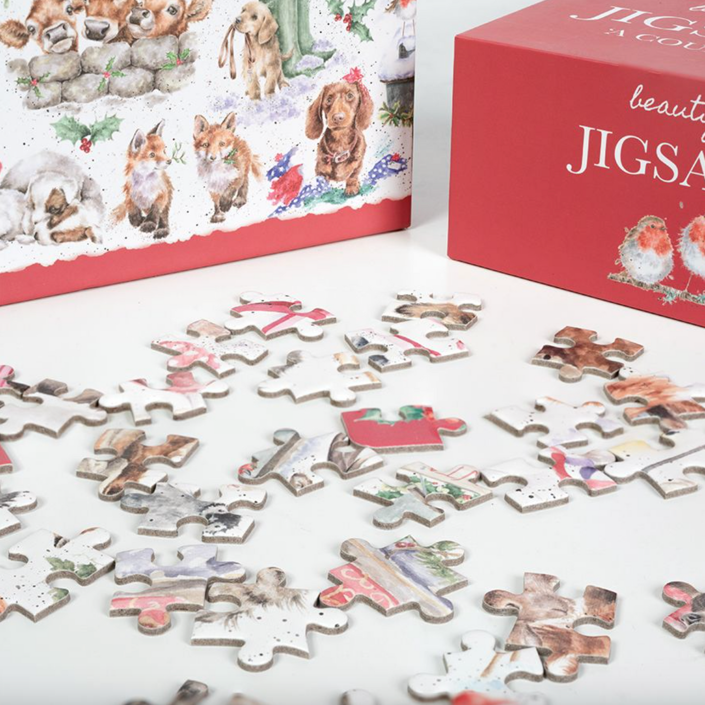 1000 Piece Christmas Animals Jigsaw Puzzle