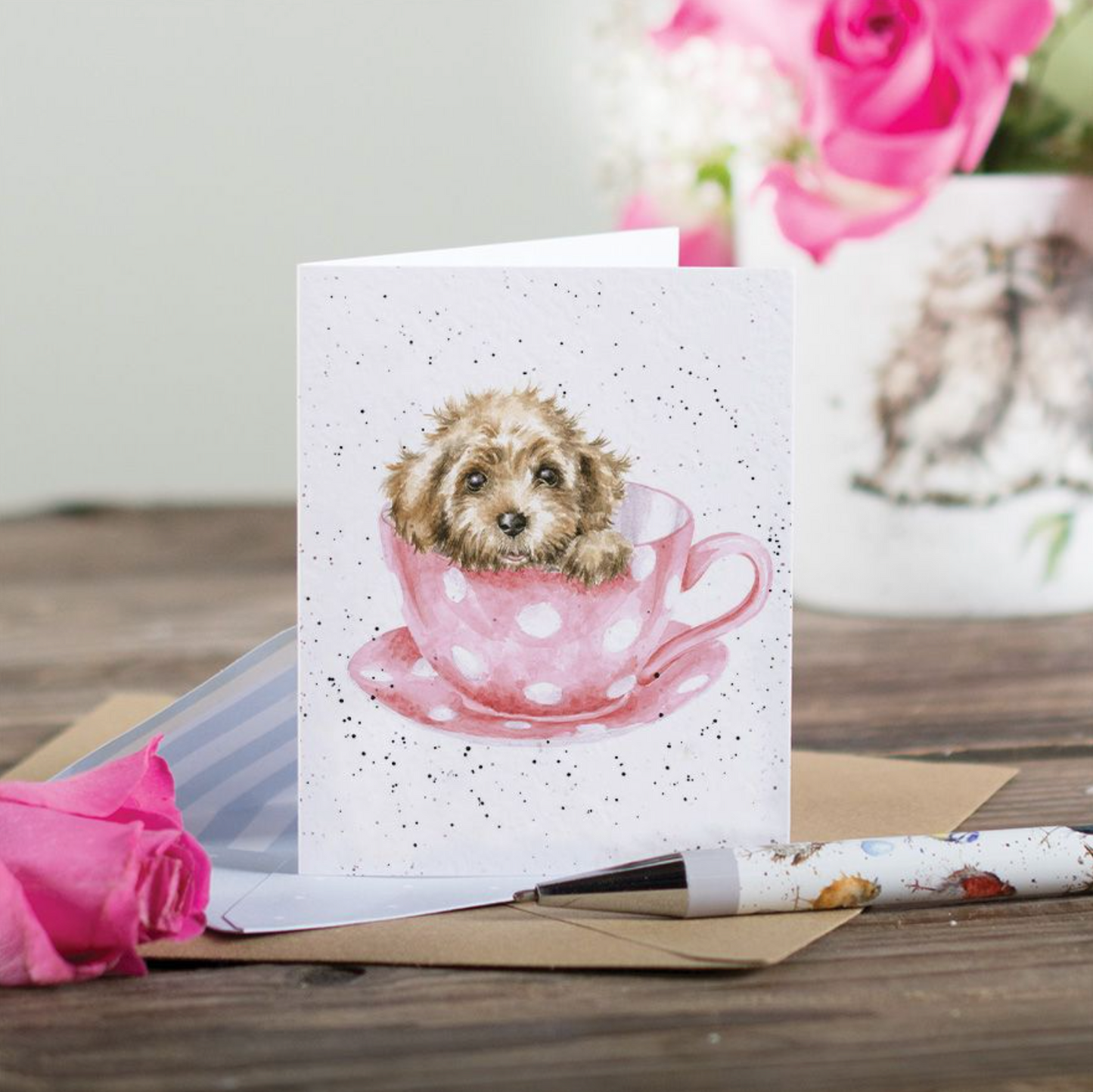 Teacup Puppy Mini Card