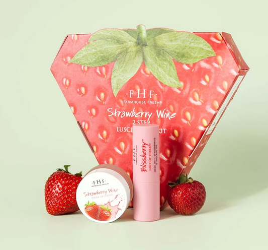 Strawberry Wine 2-Step Luscious Lip Kit