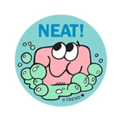 Neat!, Soap scent Retro Scratch 'n Sniff Stinky Stickers