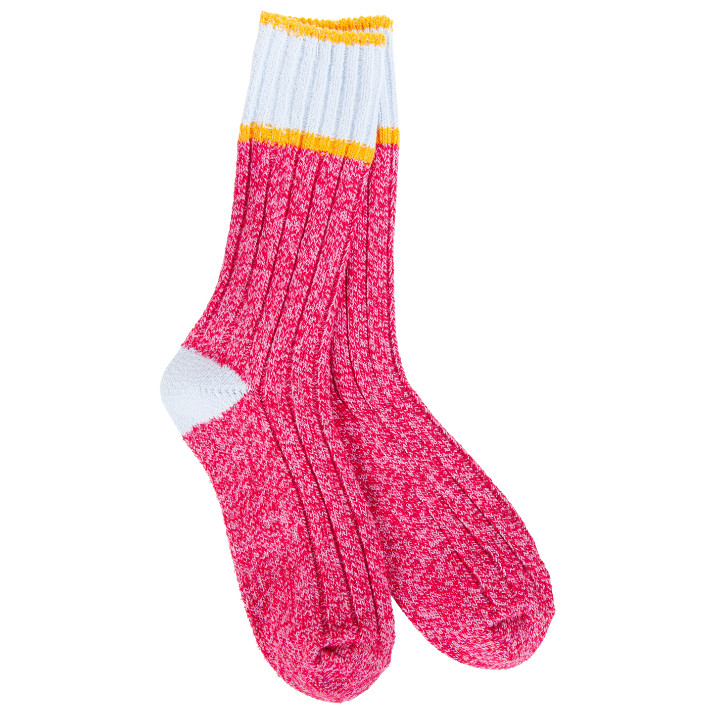Ragg Crew CB Pink Blue Orange Socks