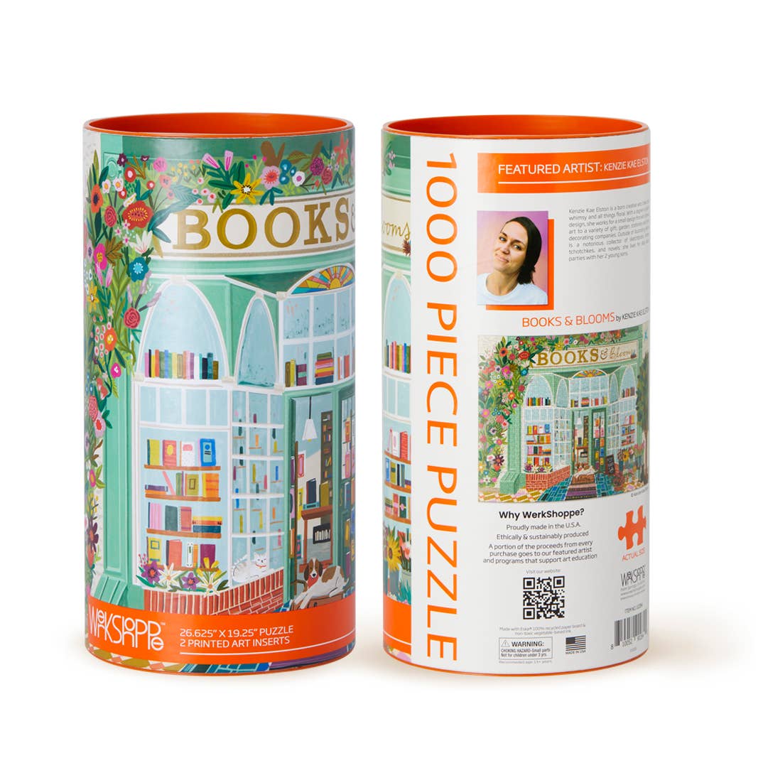 Books And Blooms | 1000 Piece Puzzle