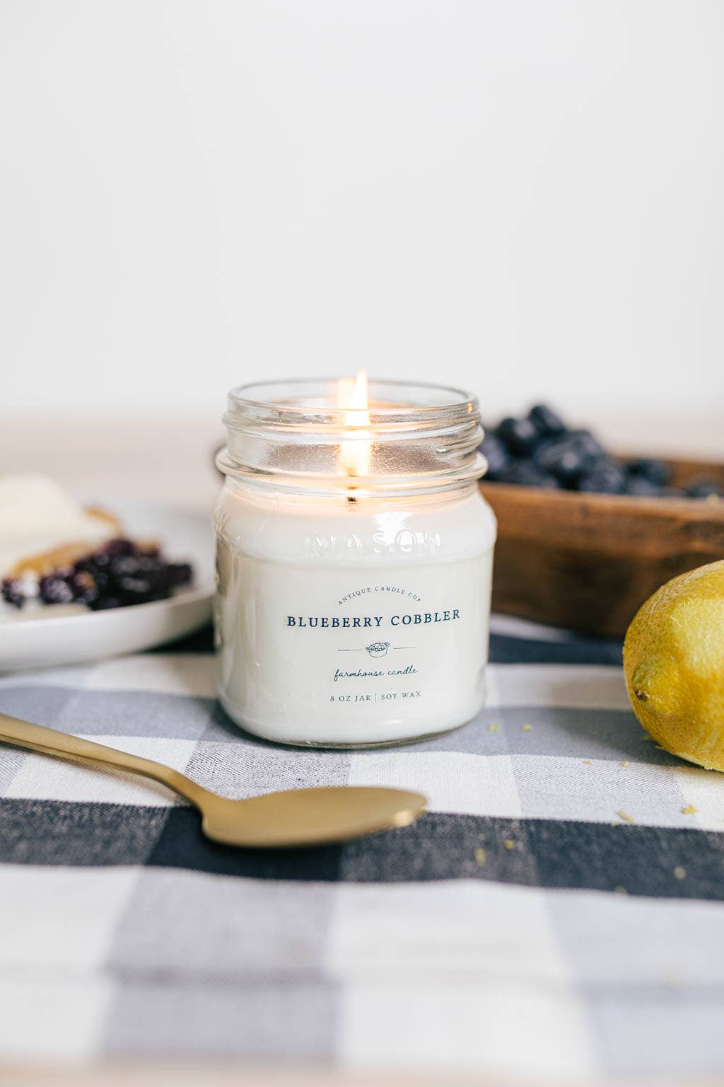 Blueberry Cobbler 8 oz candle