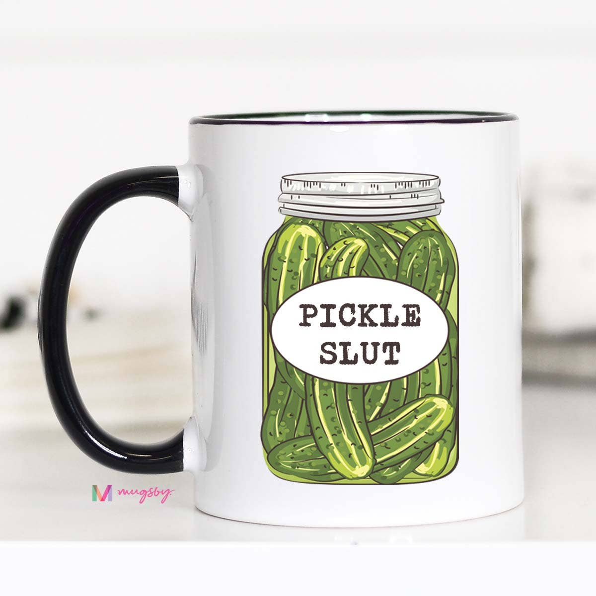 Pickle Slut Coffee Mug, Pickle Trend